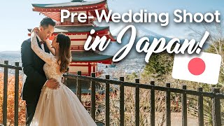 Our Prewedding Shoot in Japan 👰🏻🤵🏻 [upl. by Sybila603]