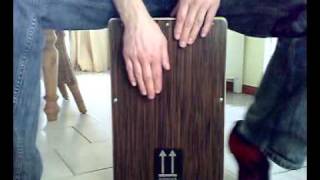 Cajon drum groove  schlagwerk CP430 Wenge deluxe [upl. by Valaree]