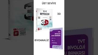 TYT BİYOLOJİ KAYNAK ÖNERİLERİ kaynakönerisi yks tyt kaynakönerisi biyoloji shorts [upl. by Lette272]