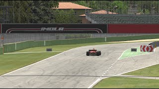 IRACING F1 IGP TOUR Imola Mercedes w13 race lap 11912 [upl. by Aicrop238]