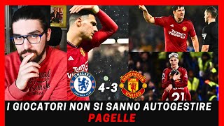 📓PAGELLE I GIOCATORI NON SI SANNO AUTOGESTIRE  CHELSEA 43 MAN UTD [upl. by Artcele]