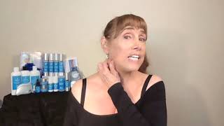 Simple Decolletage amp Neck Shaper  Facial Exercises by Carolyns Facial Fitness [upl. by Nimsay]