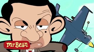 The AEROPLANE  Mr Bean Cartoon Season 1  Full Episodes  Mr Bean Official [upl. by Kwabena58]