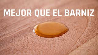 SUPER ACEITE Para Proteger La Madera [upl. by Xonk263]