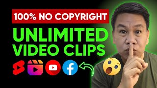 ℹ ANG KUHAAN NG MGA NO COPYRIGHT VIDEOS 100 FREE 😍🔥 HOW TO DOWNLOAD ROYALTY FREE VIDEOS✅ [upl. by Eintihw]