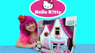 How To Make Hello Kitty House With Rainbow Slide Pool From Cardboard ❤️ DIY Miniature House 5 [upl. by Amorette]