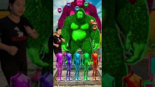 equal dame tu cosita 5 different colors alien dance vs 14 Gta 5 bigfoot amp train driver tom [upl. by Yasdnyl]