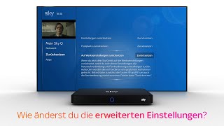 Sky Service Tutorial  Erweiterte Einstellungen [upl. by Ellenahs]