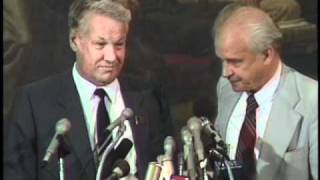 Boris Yeltsin Visits Johns Hopkins  1989 [upl. by Amal]