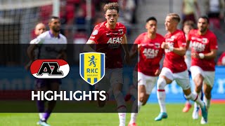 Highlights AZ  RKC Waalwijk  Eredivisie [upl. by Leeanne]