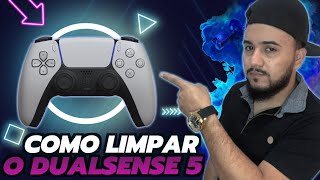 COMO LIMPAR O CONTROLE DO PS5 SEM ENCARDIR  FÃCIL E RÃPIDO  PARA EVITAR FUTUROS DEFEITOS [upl. by Esiuqram791]