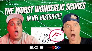 The Best amp Worst Wonderlic Scores in NFL History [upl. by Apollus]