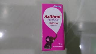 Azithral liquid 200 syrup full review in hindi [upl. by Ingraham307]