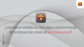 ¿Cómo realizar transferencias pagos y consultas de mis transacciones en el Portal  Davivienda [upl. by Duarte]