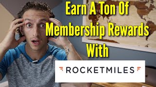 Earn Membership Rewards With RocketMiles  Better Than Amex Platinum [upl. by Myers676]