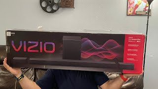 Vizio M51aH6 Sound Bar Unboxing and Testing [upl. by Lilian]