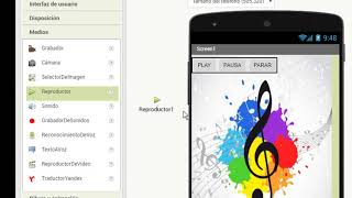 REPRODUCTOR MP3 APP INVENTOR [upl. by Marleah]