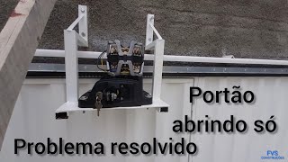 porque meu portão automático está abrindo sozinho como resolver [upl. by Yessej]