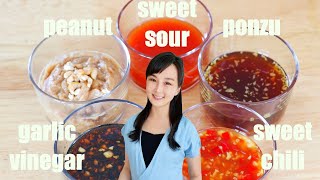 5 Must Eat Asian Dipping Sauces Knorr amp CiCi Li  Asian Home Cooking Recipes [upl. by Palgrave]