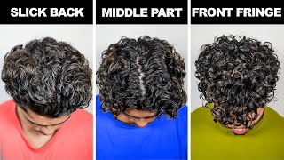 3 Hairstyles for Curly Hair [upl. by Odlaumor]