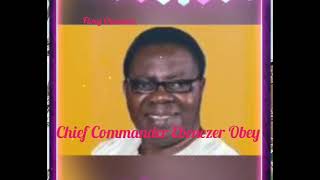 Chief Commander Ebenezer Obey Eni lojo ibi e Happy birthday to you [upl. by Esina443]