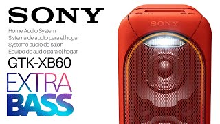 Review Sony GTKXB60  Altavoz Bluetooth Potente para Fiestas [upl. by Laban]