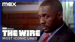 The Wire  Most Iconic Lines  Max [upl. by Atig439]