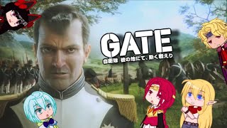 GATE react to Napoleon Total War  Gacha reacts [upl. by Adaline211]