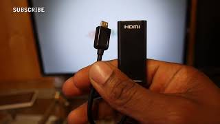 HDMI MHL cable not working with phone QUICK FIX [upl. by Anelam]