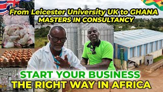 Why I Left My UK Masters Degree For A Successful Consulting Career In Ghana [upl. by Adyan]