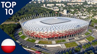 Top 10 Biggest Stadiums in Poland [upl. by Demahom]