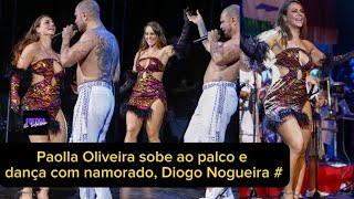 Paolla Oliveira dança com Diogo Nogueira noticias paollaoliveira carnaval samba famosos [upl. by Onairotciv]