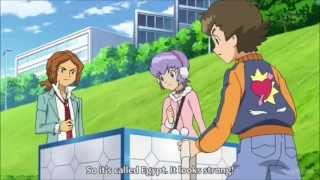 Danball Senki Episode 4  The Cursed Golden Knight 22 Eng Subbed [upl. by Ecinreb417]