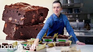 I Baked 144 Brownies To Create The Perfect Recipe  Bon Appétit [upl. by Maier]