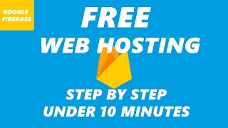 How to host a website for FREE  Google Firebase Website Hosting Tutorial Step By Step for beginners [upl. by Constantin]