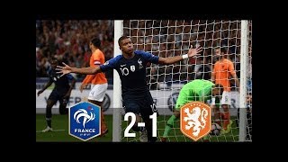 France vs Nederland 21 goals amp extended highlights [upl. by Rozalin704]