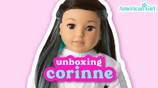 Unboxing American Girl of the Year Doll Corinne Tan GOTY 2022 [upl. by Maloy]