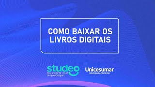 Como baixar os livros digitais  Studeo [upl. by Premer24]