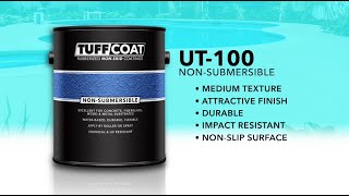 Tuff Coat™  UT100 Series Rubberized NonSkid Coatings [upl. by Bevan148]