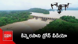 Drone Visuals  Kinnerasani Dam Aerial View  NH9 News Exclusive [upl. by Kaleb977]