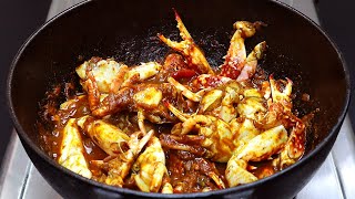 പാത്രം കാലിയാകുന്ന വഴിയറിയില്ല  Perfect Juicy Crab Roast  Njandu Roast  Crab  Njandu Curry [upl. by Hsot]