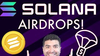 Solana Free Airdrops How To Qualify 2023 [upl. by Lenee196]