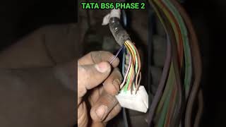 Tata bs6 phase 2 TTHorn color code stering ground wiring electicvehicles shorts vehicles [upl. by Iarahs]