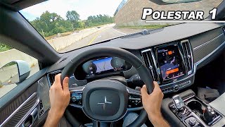 Polestar 1  The 619hp PlugIn Hybrid You Need to Drive POV Binaural Audio [upl. by Aleakim]