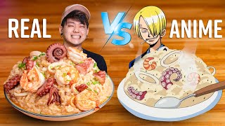 RECEITA DE ONE PIECE ARROZ FRITO OU RISOTO DE FRUTOS DO MAR 🐙  GoHanCOOK [upl. by Okiek576]