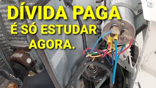 COMO LIGAR CAPACITOR CONJULGADO EM UNIDADE CONDENSADORA [upl. by Hnacogn]