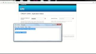 How to Check Citibank Credit Card Application Status Online [upl. by Yahska575]