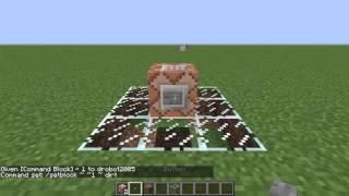 Minecraft How To place blocks using command blocks [upl. by Neesay]