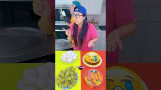 Chocolate cake vs Egg ice cream challenge🍨 funny by Ethan Funny Family [upl. by Aretta]