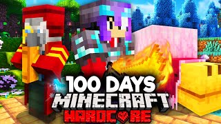 I Survived 100 Days in a CUSTOM Minecraft update [upl. by Bigod]